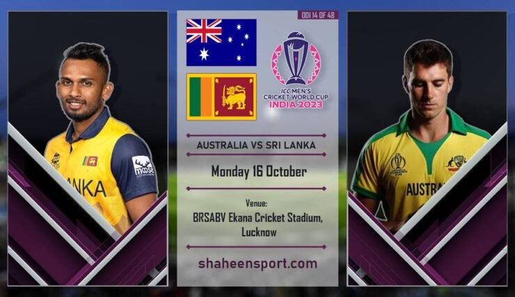 Australia vs Sri Lanka ICC World Cup 2023