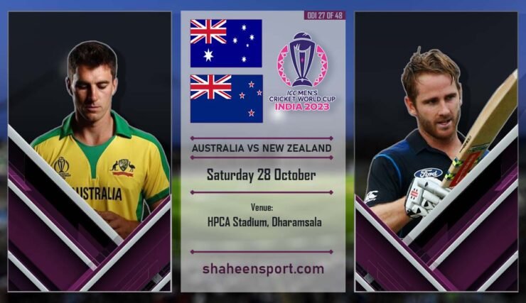 Australia vs New Zealand ICC World Cup 2023